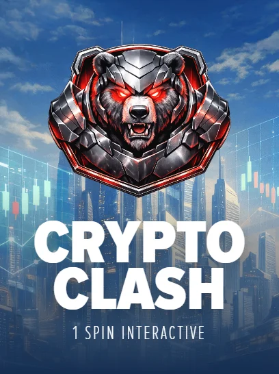 Игровая обложка Crypto Clash в каталоге Stake